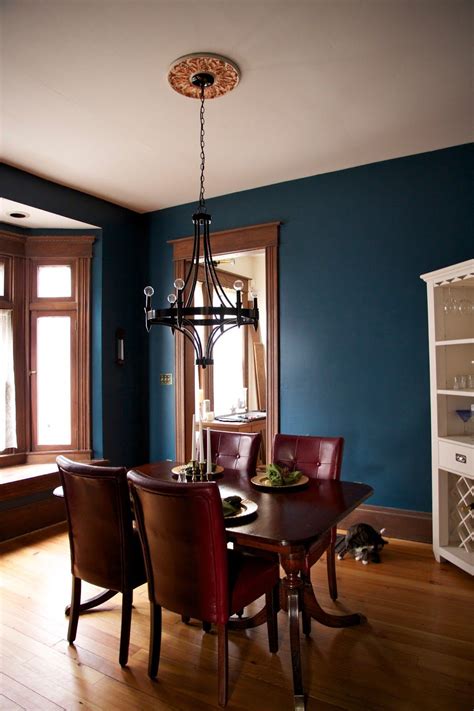 Project 7: Going Bold | Dining room blue, Paint colors for living room, Living room paint