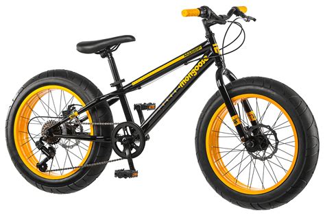 Mongoose Fat Tire Bikes for Kids and Children, with Hi-Ten Steel Frame ...