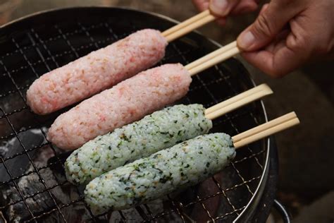 BBQきりたんぽ風ライスバー | ソトレシピ | 日本最大級のキャンプ飯レシピサイト | レシピ, キャンプ飯, バーベキュー レシピ