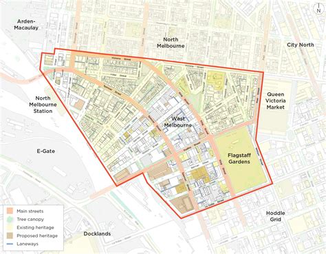 West Melbourne | West Melbourne Structure Plan | Participate Melbourne