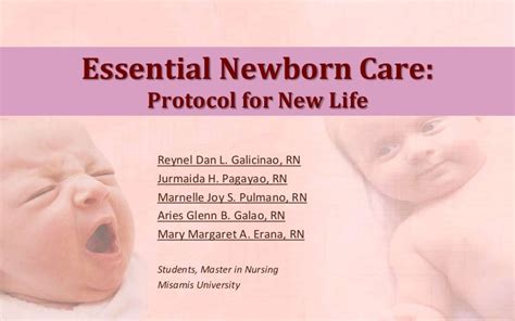 Essential newborn care