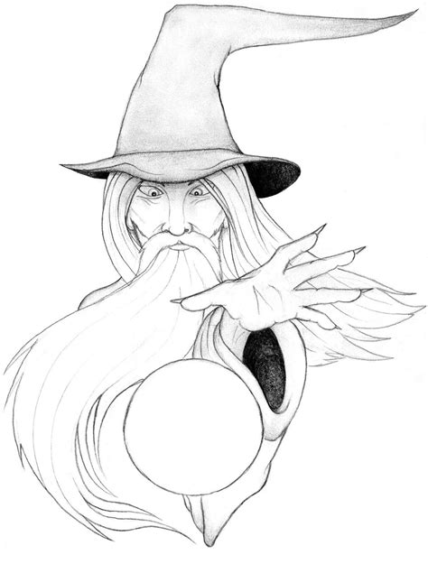 Free Wizard Tattoo Designs | Tattoo Designs | Wizard tattoo, Wizard drawings, Drawings