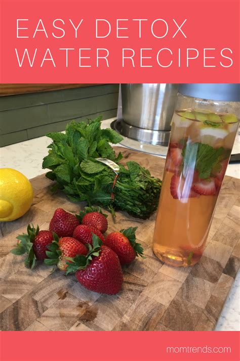 Detox Water: Cleanse Your Body With Fruit-Infused WaterMomTrends