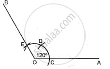 Construct the 120° Angle, Using Ruler and a Pair of Compass Only ...