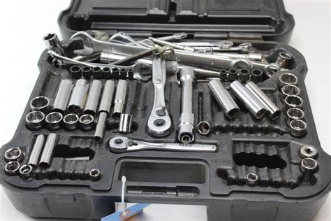 Craftsman Tool Set: Socket, Wrenches, Ratchets: 10+ Pieces | Property Room