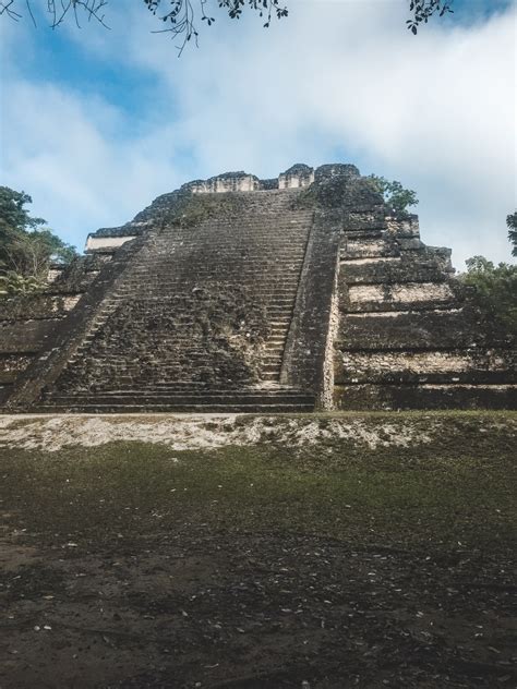 Tikal at Almost Sunrise Red Around the World