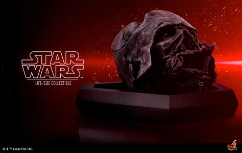 Cool Stuff: Hot Toys Announces a Burnt Darth Vader Helmet Replica