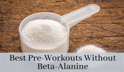 Best Pre Workout Powders Without Beta Alanine Reviews - Shredded Zeus