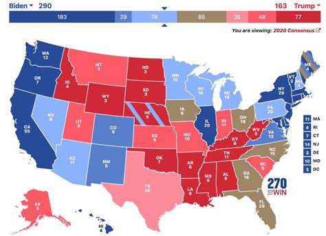 Interactive map allows you to predict 2020 Electoral College outcome - CBNC