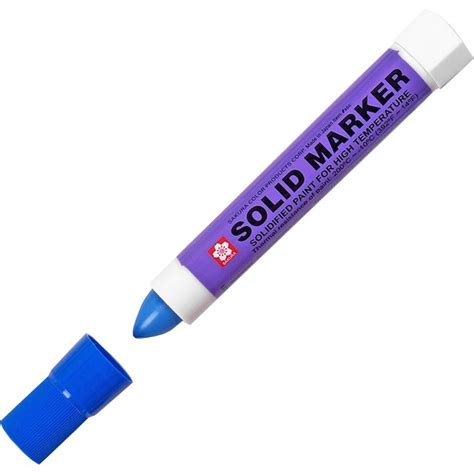 Sakura of America Solid Paint Markers - 13 Mm Marker Point Size - Blue - Blue Barrel - 1 Each