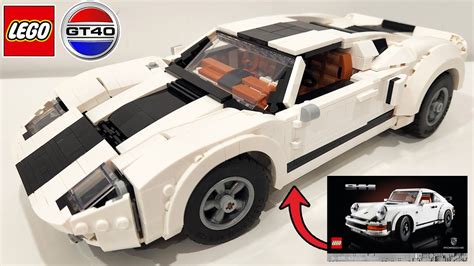 Custom LEGO Ford GT40 Review Porsche 911 ALT Build! | Brick Finds & Flips