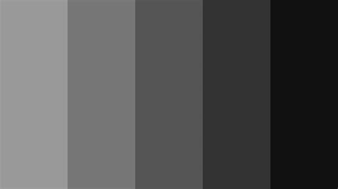 Shades Of Grey Color Chart With Names