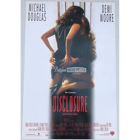 DISCLOSURE - Belgian Movie Poster Store