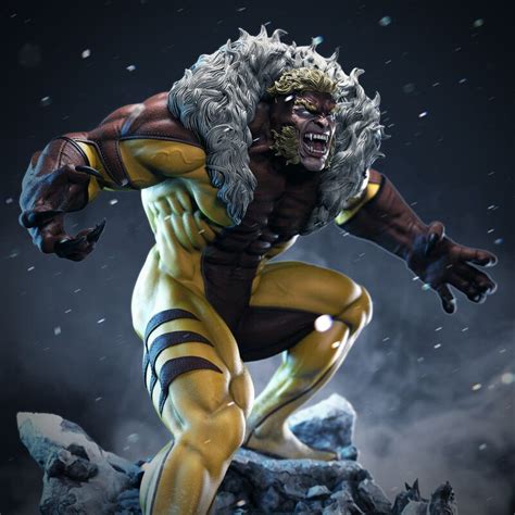 ArtStation - Sabretooth, André Yamaguchi | Sabretooth marvel, Marvel comics art, Wolverine marvel