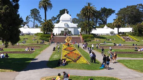 The Conservatory of Flowers in Golden Gate Park, San Francisco