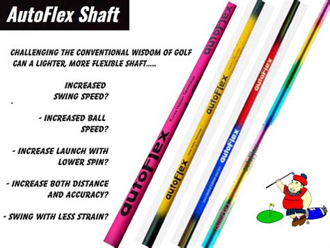 AutoFlex Shafts Drivers and Fairways .335 (Any Adaptor Tip, Grip and PURE®d) - Billy Bob's Golf