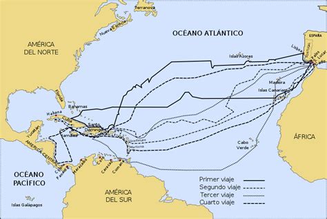 a map showing the route of an ocean liner from mexico to new york, and other parts of the world