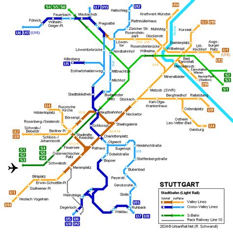 UrbanRail.Net > Europe > Germany > STUTTGART Stadtbahn