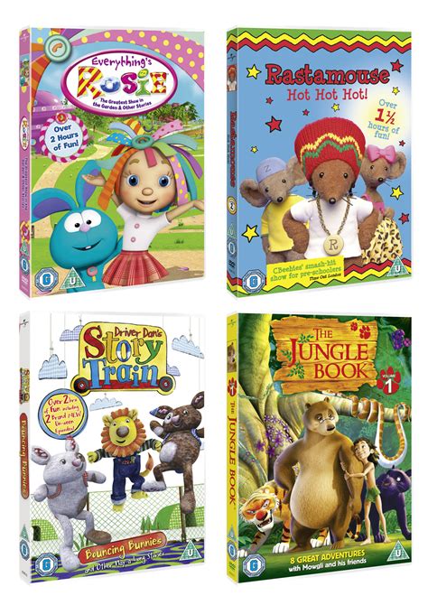 New Mummy's Tips: Universal DVD Reviews – Everything’s Rosie, Rastamouse, Driver Dan’s Story ...