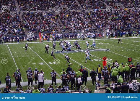 Seattle Seahawks game editorial stock image. Image of seahawks - 30748659