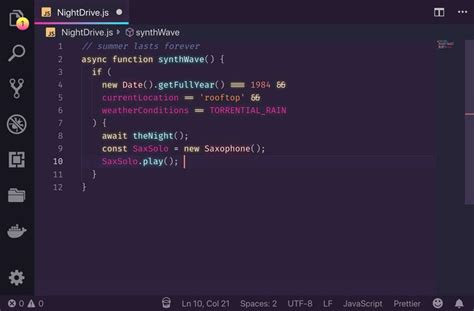 The 20 Best VSCode Themes for Programmers and Developers in 2020 | Synthwave, Development ...