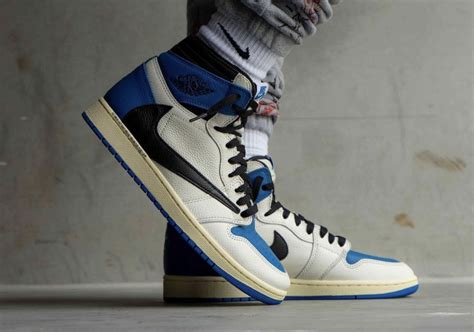 Travis Scott x Fragment x Air Jordan 1 High OG “Military Blue” – Sneaker Novel