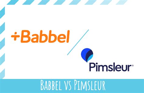 Babbel vs Pimsleur: Which is Best? - OnlineCourseRater