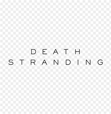 death stranding logo png - Free PNG Images | TOPpng