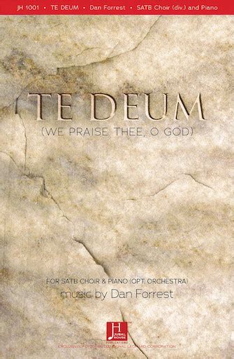 Te Deum - (We Praise Thee, O God) | Hal Leonard Online