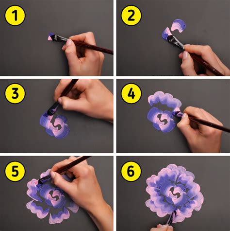 How to Easily Paint Beautiful Flowers Like a Professional Artist / 5-Minute Crafts