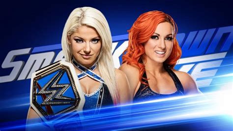 WWE SmackDown Women's Championship: Alexa Bliss vs. Becky Lynch ...