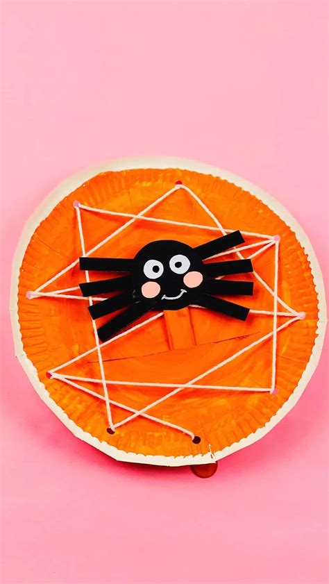 How to Make a DIY Paper Plate Spider Craft