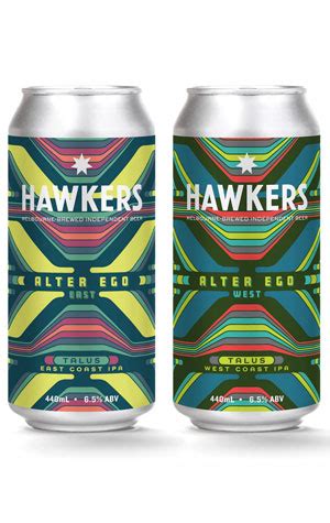 Hawkers Beer Alter Ego: Talus East & West Coast IPAs - The Crafty Pint