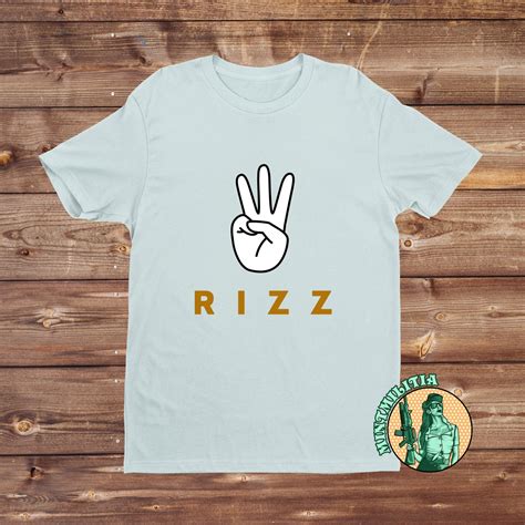 W Rizz Hand Sign, Rizz T-shirt, Rizz Shirt, W Rizz, Funny T-shirt ...