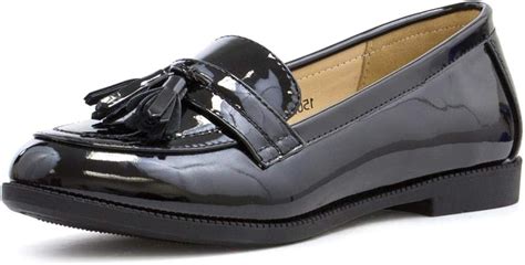 Lilley Womens Black Patent Loafer: Amazon.co.uk: Shoes & Bags