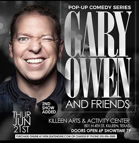 Comedian Gary Owen Coming To Killeen!