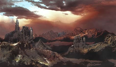 ArtStation - Ruin Landscape