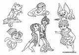 The Croods  Coloring Pages Free coloring For Girls sketch template