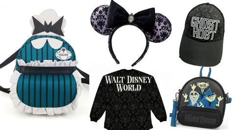 New Haunted Mansion Merchandise Released As Disney Celebrates 'Halfway To Halloween' - Doctor Disney