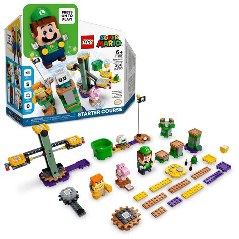 LEGO Super Mario Adventures with Luigi Starter Course 71387 Toy ...