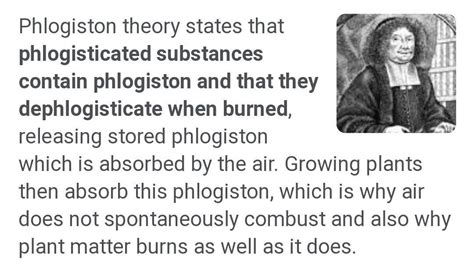 3. Explain why the phlogiston theory helped to improve understanding of what happens when ...