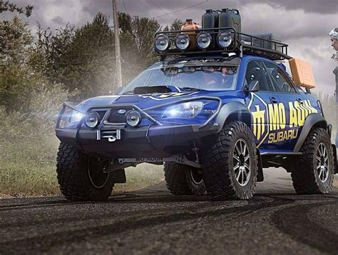 custom off-road Subaru rendering Offroad Trucks, Offroad Vehicles, Off Road, Lifted Subaru ...