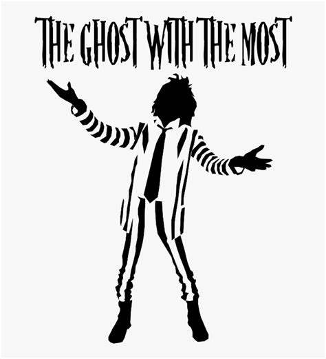 Beetlejuice Black And White, HD Png Download - kindpng