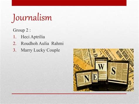 What is Journalism ? Types and Role of journalism.