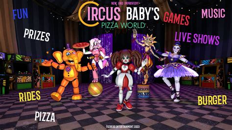 CIRCUS BABY'S PIZZA WORLD poster by WesleyAbram on DeviantArt