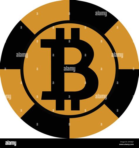 Bitcoin logo design Stock Vector Image & Art - Alamy