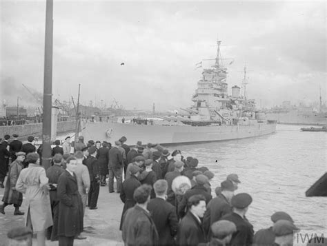 HMS DUKE OF YORK GOES EAST. 4 APRIL 1945, LIVERPOOL. THE BRITISH ...