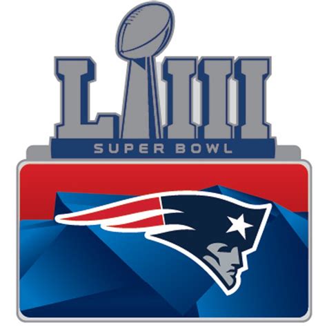 New England Patriots Super Bowl LIII Bound Team Pin