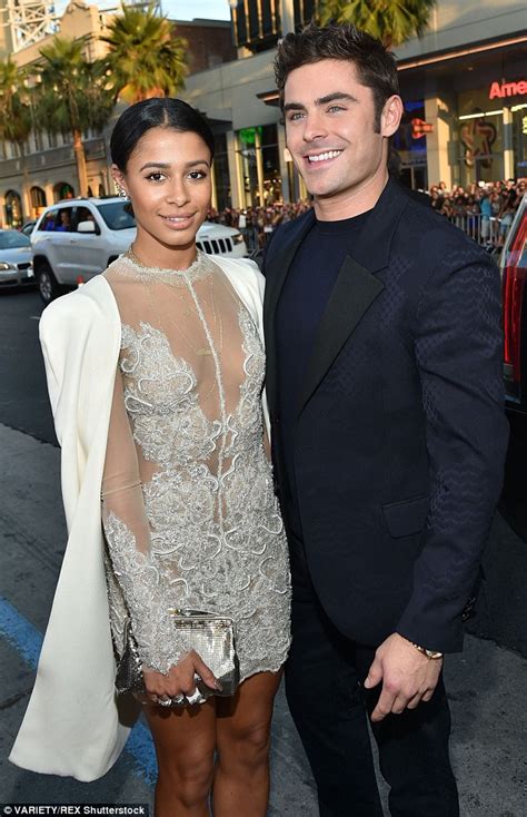 Zac Efron's girlfriend Sami Miro joins him at LA We Are Your Friends ...