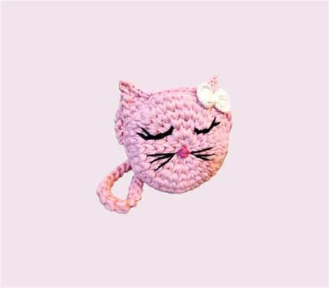 Crochet cat bag - Happy Button Store